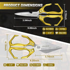 Dream Reach Kitchen Scissors Heavy Duty Kitchen Shears - Image 5