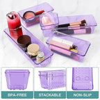 StorMiracle 16 PCS Drawer Organizer Set, 5 Varied Size Bathroom and kitchen - Image 3