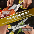 Dream Reach Kitchen Scissors Heavy Duty Kitchen Shears - Image 2