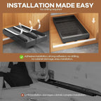 Seinloes 2 Pack Expandable Pull Out Cabinet Organizer 21" Deep - Image 6
