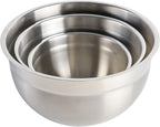 Babish 3-Piece Stainless Steel Mixing Bowl Set – Nesting Metal Bowls - Image 6