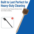 SPARTA 40501EC25 Plastic Large Scrub Brush, Kitchen Brush, Utility Brush - Image 6