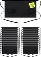 BOHARERS Waist Apron with 3 Pockets 20 Pack by BOHARERS