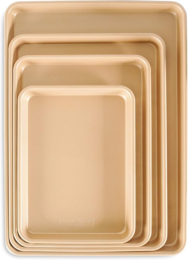 Nordic Ware Naturals Aluminum NonStick Jelly Roll Baking Sheet - Image 4