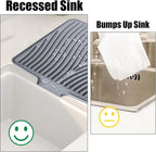 TIKNIK Silicone Dish Drying Mat, Stone Drying Mat - Image 7