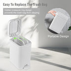 rejomiik Small Bathroom Trash Can - Image 5