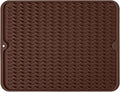 Silicone Dish Drying Mat, Non-Slip Easy Clean Sink Mat Large Heat-resistant by MODENGKONGJIAN
