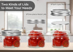 Eathtek Small Mason Jars 8 Pack, 4oz/120ml Mini Canning Jars - Image 4