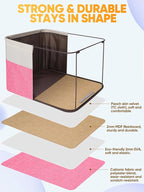 BALEINE 4 Pack Fabric Closet Storage Bins - Image 3