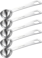 5 PCS Measuring Spoons Tablespoon Measuring Spoon 1/3 Tbsp Stainless Steel by Lusofie