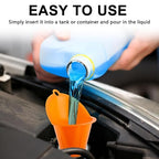 3-Pack Long-Neck Oil Funnels, Gas & Transmission Fluid - Image 5
