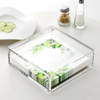 DINGHUO Flat Acrylic Napkin Holder - Image 4