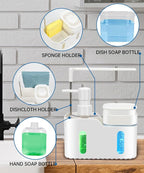 Hand Soap and Dish Soap Dispenser Set - Image 2