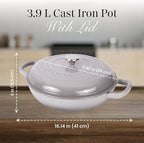 Shallow Cast Iron Casserole - Image 2