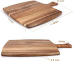 16.6"x13" Large Acacia Wood Cutting Board - Image 2