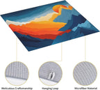 Colorful Mountains Sunset Dish Drying Mat - Image 4