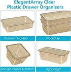ElegantArray 12 PCS Drawer Organizer Set, 4 Sizes Tool Storage Trays - Image 5
