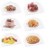 NEPAK 6 Large and Tall Food Covers, Pop-up Mesh Food Covers Nets by NEPAK