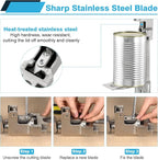 IRONWALLS Commercial Can Opener, 16” /41cm Heavy Duty Tabletop Manual Can Opener - Image 5