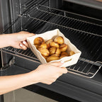 Sweejar Casserole Dishes for Oven, Ceramic Bakeware Set of 3, Rectangular - Image 5