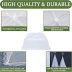 6 Pack Food Tents/Food Covers for Outdoor Mesh Screen Include 6 Standard - Image 5