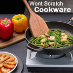 Wooden Spoons for Cooking 11 Pieces Set, High Quality Wooden Kitchen Utensil Set - Image 3