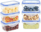 KIGI Multi-Pack Small Plastic Food Storage Containers Set, BPA-Free Plastic by KIGI