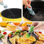 Oil Dispenser Bottle with Silicone Brush, 200ML 2 in 1 Silicone Dropper - Image 8