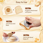 Gelbira Sandwich Cutter, Sandwich Cutter and Sealer, Sandwich Maker, Peanut - Image 7