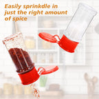 Amyhill 100 Pcs Plastic Spice Bottles Spice Jars - Image 4