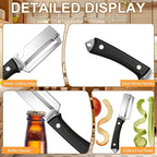2PCS Multifunctional Vegetable Peeler - Image 4