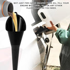 Oil Funnel, Plastic Long Neck Multi-Purpose Spill Saver Funnel, Engine Oil - Image 6