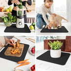WISELIFE Dish Drying Mat Super Absorbent Drying Mat Large Dish Drying Mats - Image 7