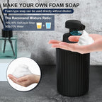 Automatic Soap Dispenser Foaming Touchless: 9oz Black Plastic - Image 2