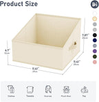 DIMJ Closet Storage Bins 8 Pack - Image 2