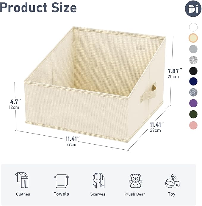 DIMJ Closet Storage Bins 8 Pack - Image 2