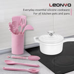 2 Quart Saucepan with Lid, Leonyo Enameled Cast Iron Sauce Pan, Heavy Duty - Image 9