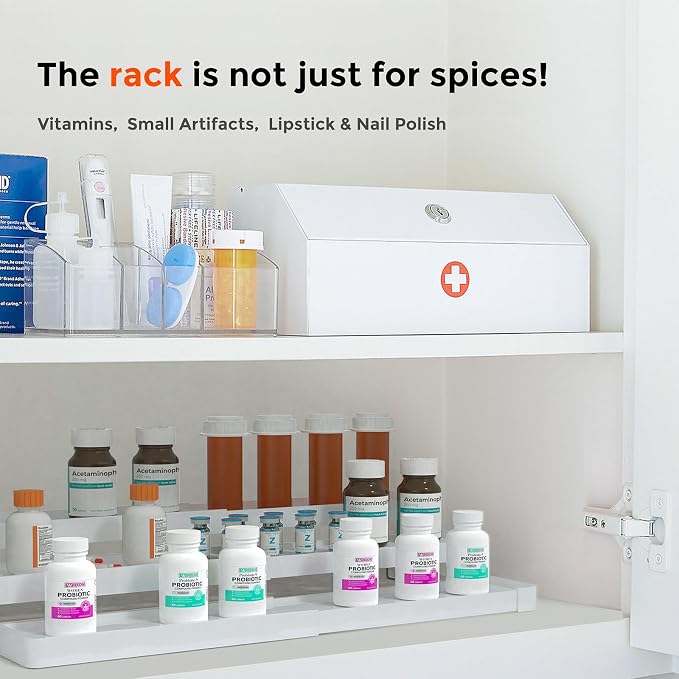 Expandable Spice Rack Organizer - Image 9