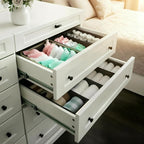 Bructhun Sock Drawer Organizer 9 Pack - Image 3