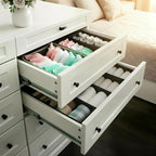 Bructhun Sock Drawer Organizer 3 Pack - Image 2