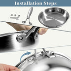 Stainless Steel Cookware Set - Image 8