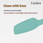 Coukre Silicone Spatula Set of 5, High Heat Resistant, Food Grade Silicone - Image 4