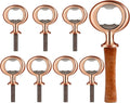 Cunhill 7 Pcs Metal Bottle Opener Blank Bulk Bottle Opener Inserts Parts Pieces by Cunhill