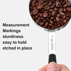 Bopei Measuring Cups and Spoons Set Stainless Steel 10 Piece - Image 5