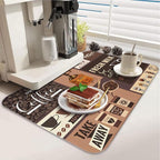 Dish Drying Mat for Kitchen Counter 2 Pack - Image 3