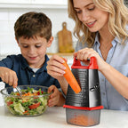 Ourokhome Cheese Grater with Handle, Stainless Steel Box Grater, 4 Side Kitchen - Image 2