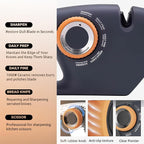 5 in 1 Versatile Manual Knife Sharpener, 5 Stages Knife Sharpeners Professional - Image 6
