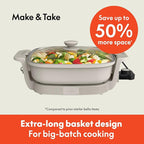 bella Make & Take Electric Skillet, Fits-anywhere™ kitchenware, EverGood™ - Image 2