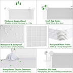 C&AHOME Cube Storage Organizer, 16-Cube Shelves Units, Plastic Storage Cubes - Image 7