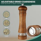 2-Piece Salt and Pepper Grinder Set - Image 3